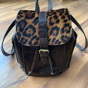 Patricia Nash Leopard Backpack